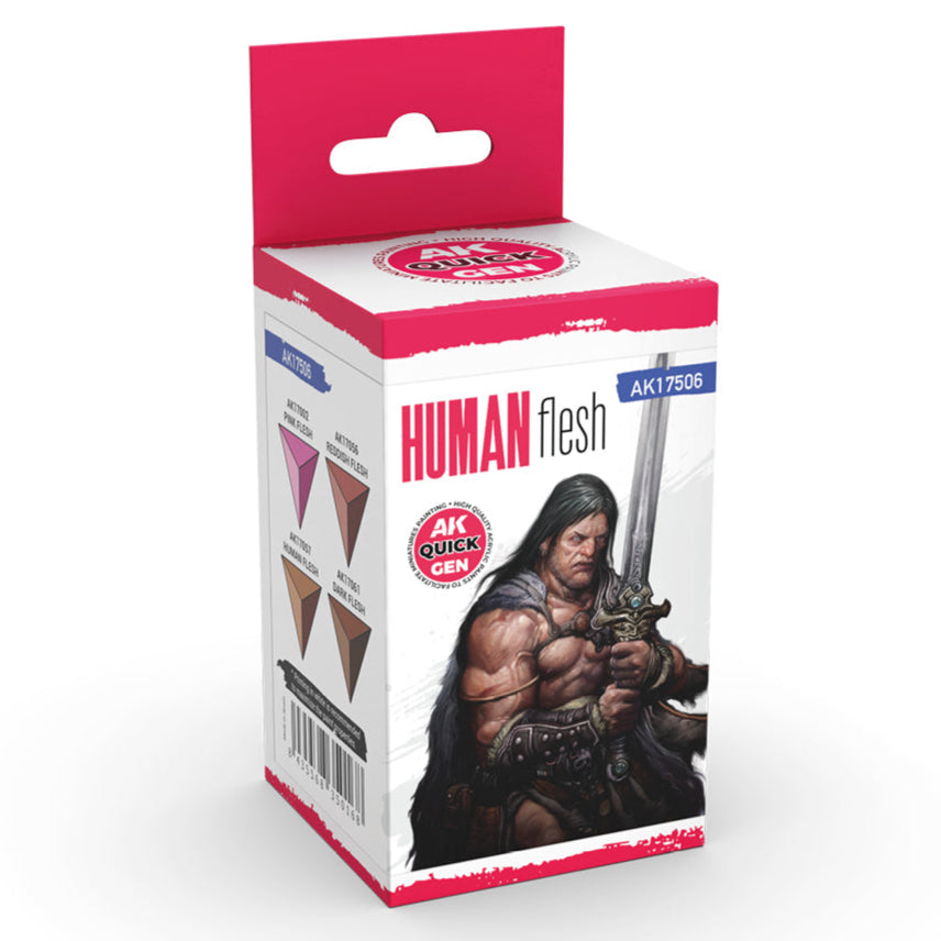 AK Interactive Quick Gen Set - Human Flesh AK17506 - Loaded Dice