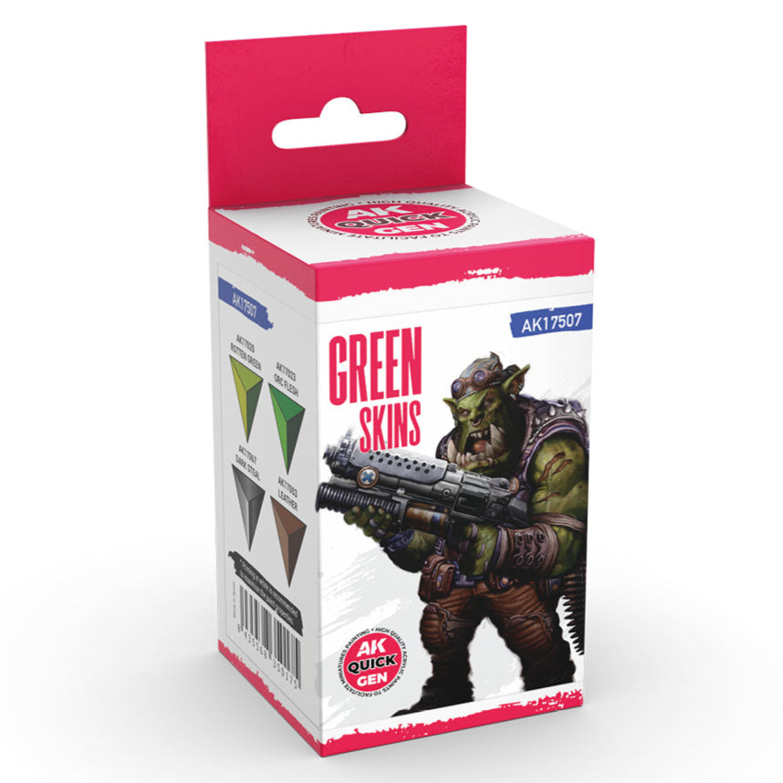 AK Interactive Quick Gen Set - Green Skins AK17507 - Loaded Dice
