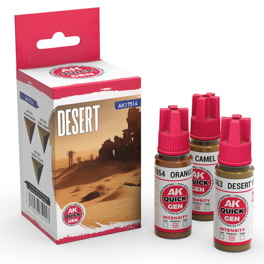 AK Interactive Quick Gen Set - Desert AK17514 - Loaded Dice