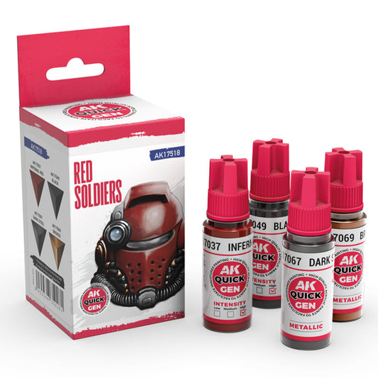 AK Interactive Quick Gen Set - Red Soldiers AK17518 - Loaded Dice