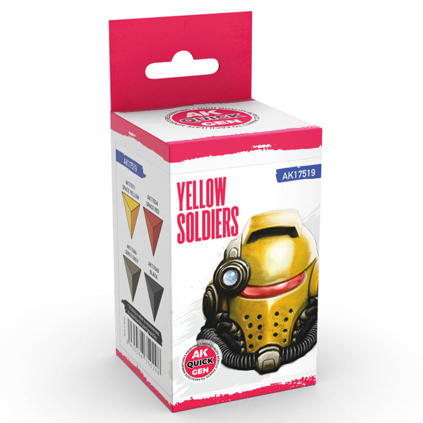 AK Interactive Quick Gen Set - Yellow Soldiers AK17519 - Loaded Dice