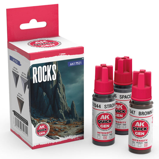 AK Interactive Quick Gen Set - Rocks AK17521 - Loaded Dice