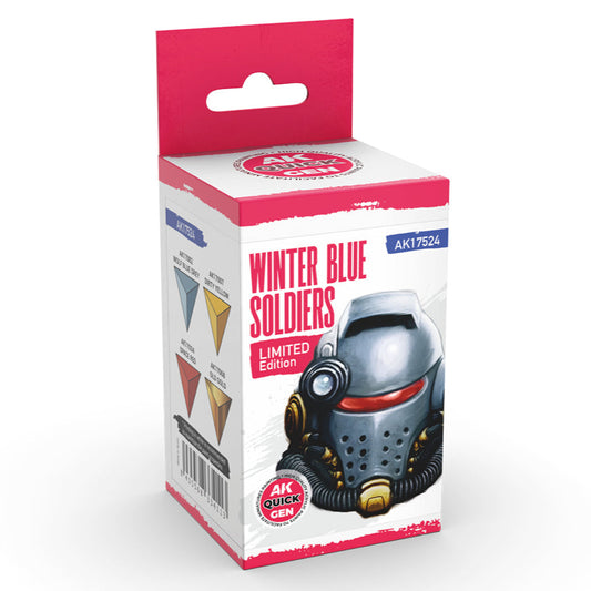 AK Interactive Quick Gen Set - Winter Blue Soldiers AK17524 - Loaded Dice