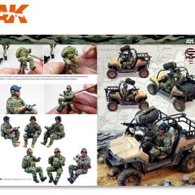 AK Learning 8 Modern Figures Camouflages (English) - Loaded Dice