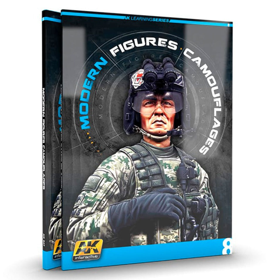 AK Learning 8 Modern Figures Camouflages (English) - Loaded Dice
