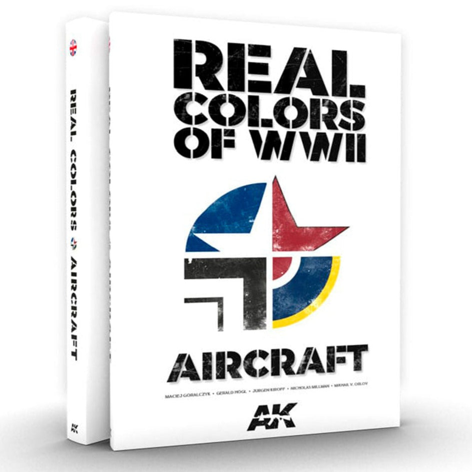 AK Interactive Real colors of WWII Aircraft (English) - Loaded Dice Barry Vale of Glamorgan CF64 3HD
