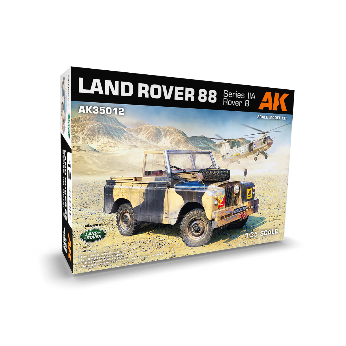 Land Rover 88 Series IIA Rover 8 - 1/35 Scale - Loaded Dice Barry Vale of Glamorgan CF64 3HD
