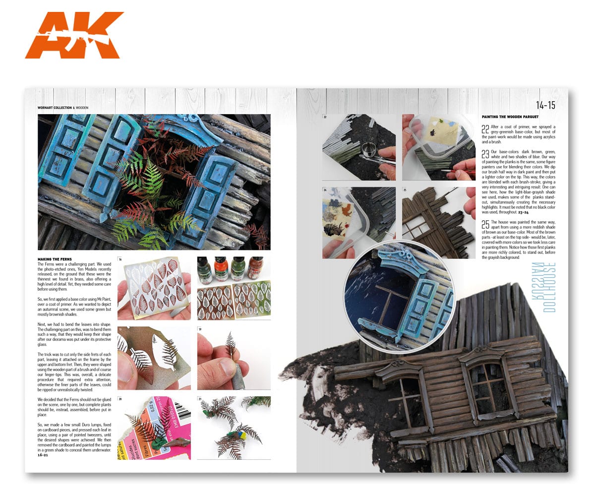 AK interactive Worn Art Collection - Wooden - Loaded Dice