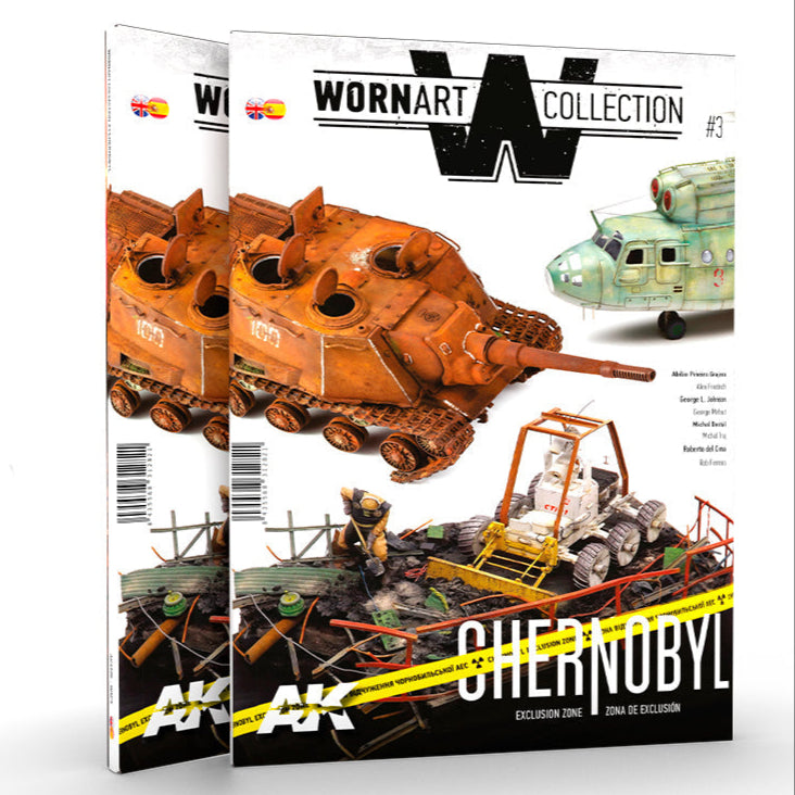 Worn Art Collection #03 - Chernobyl modelling book from AK Interactive