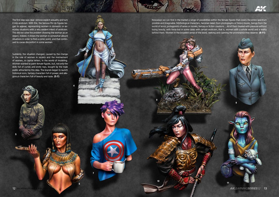 AK Learning 12 Painting Female Figures - Loaded Dice