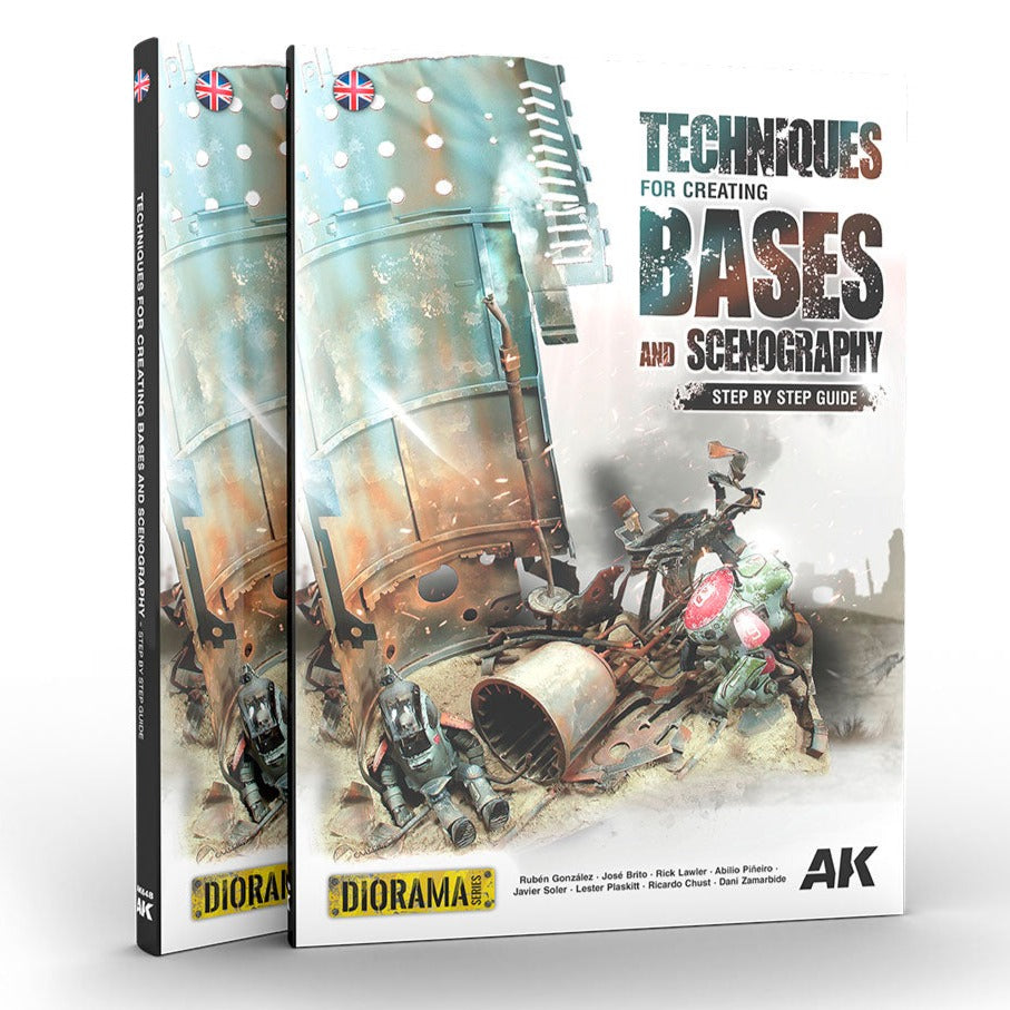 AK Interactive Techniques for creating bases and scenography (English) - Loaded Dice Barry Vale of Glamorgan CF64 3HD