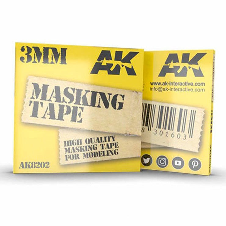 AK Interactive 3mm Masking Tape - Loaded Dice
