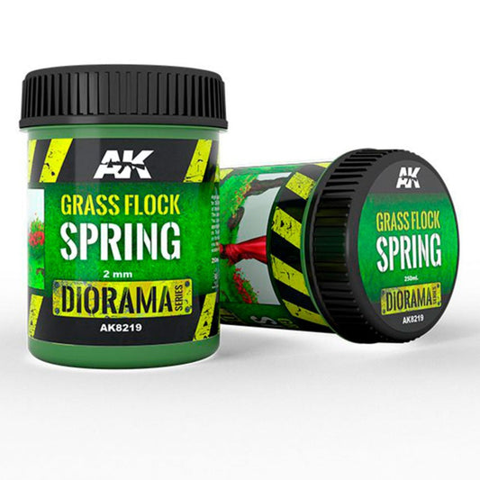 AK Interactive Grass Flock 2mm Spring AK8219 - Loaded Dice