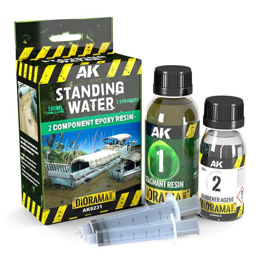 AK Interactive Standing Water epoxy resin AK8231 - Loaded Dice