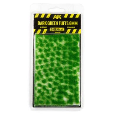 DARK GREEN TUFTS 6MM - Loaded Dice Barry Vale of Glamorgan CF64 3HD