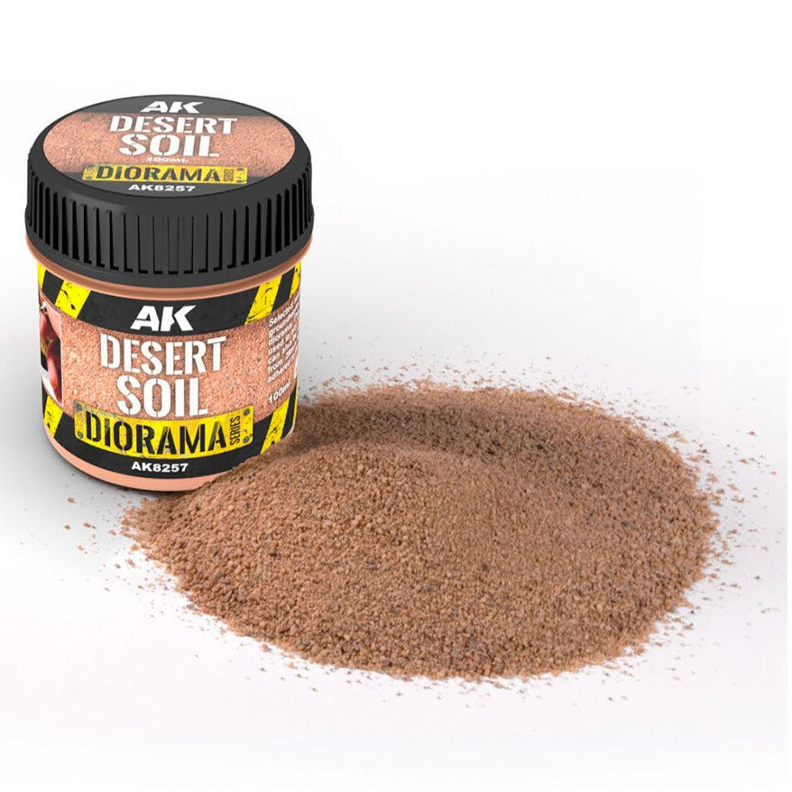 AK Interactive Desert Soil 1/35 AK8257 - Loaded Dice Barry Vale of Glamorgan CF64 3HD