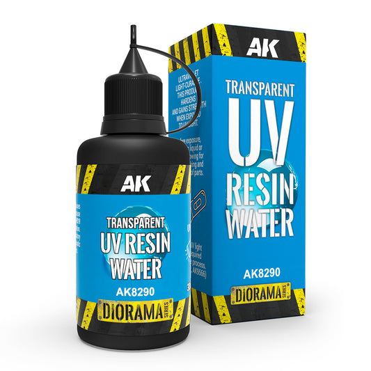 AK Interactive - Transparent UV Water Effect Resin - Loaded Dice