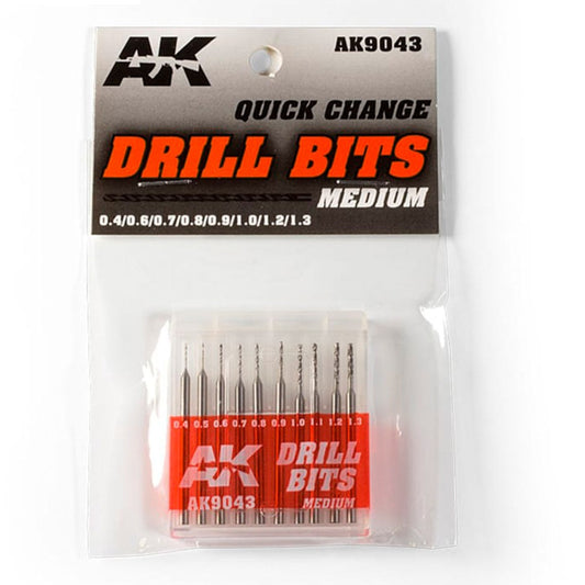 AK Interactive Drill Bits AK9043 - Loaded Dice