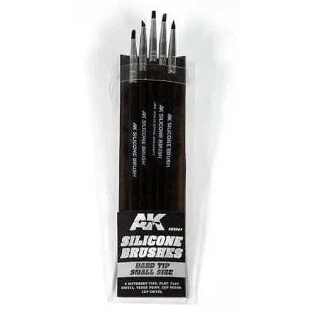 AK Interactive Silicone Brushes Hard Tip Small AK9087 - Loaded Dice