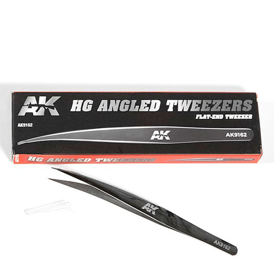 AK Interactive HG Angled Tweezers 02 AK9162 - Loaded Dice