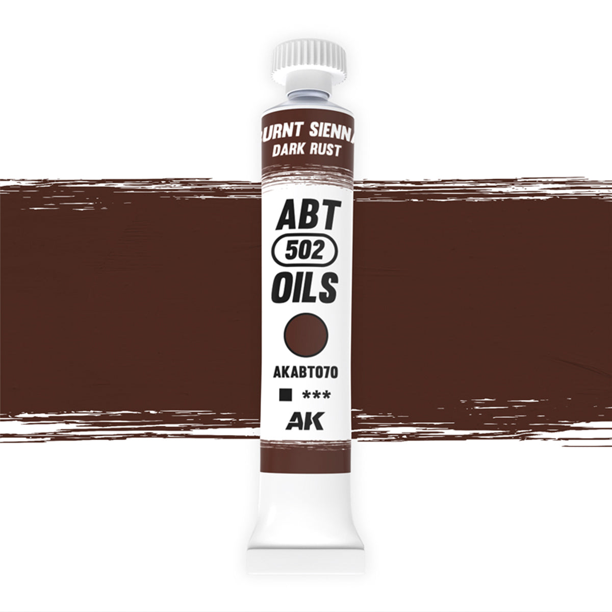 Abteilung 502 Oil Paint - Burnt Sienna / Dark Rust - Loaded Dice