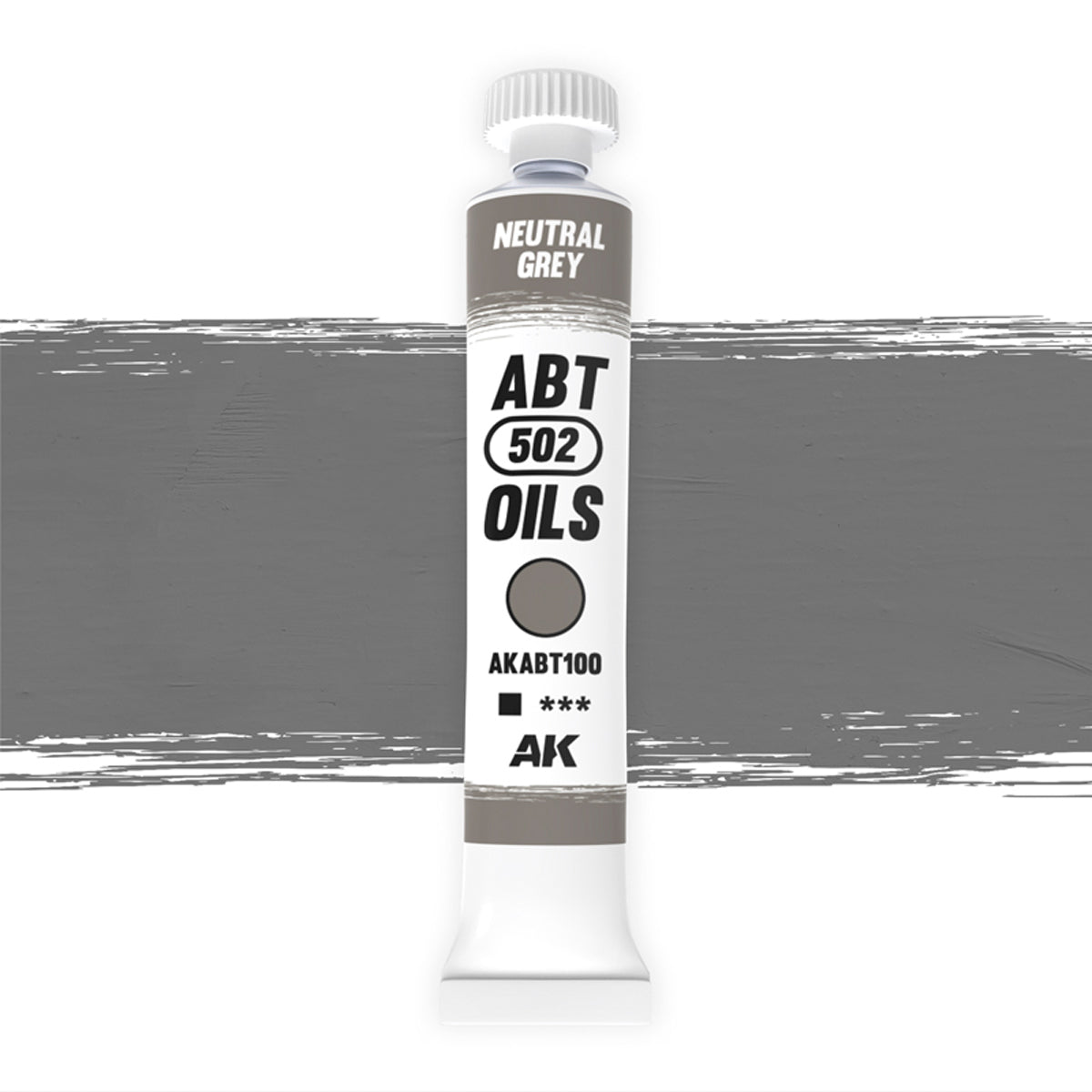 Abteilung 502 Oil Paint - Neutral Grey - Loaded Dice