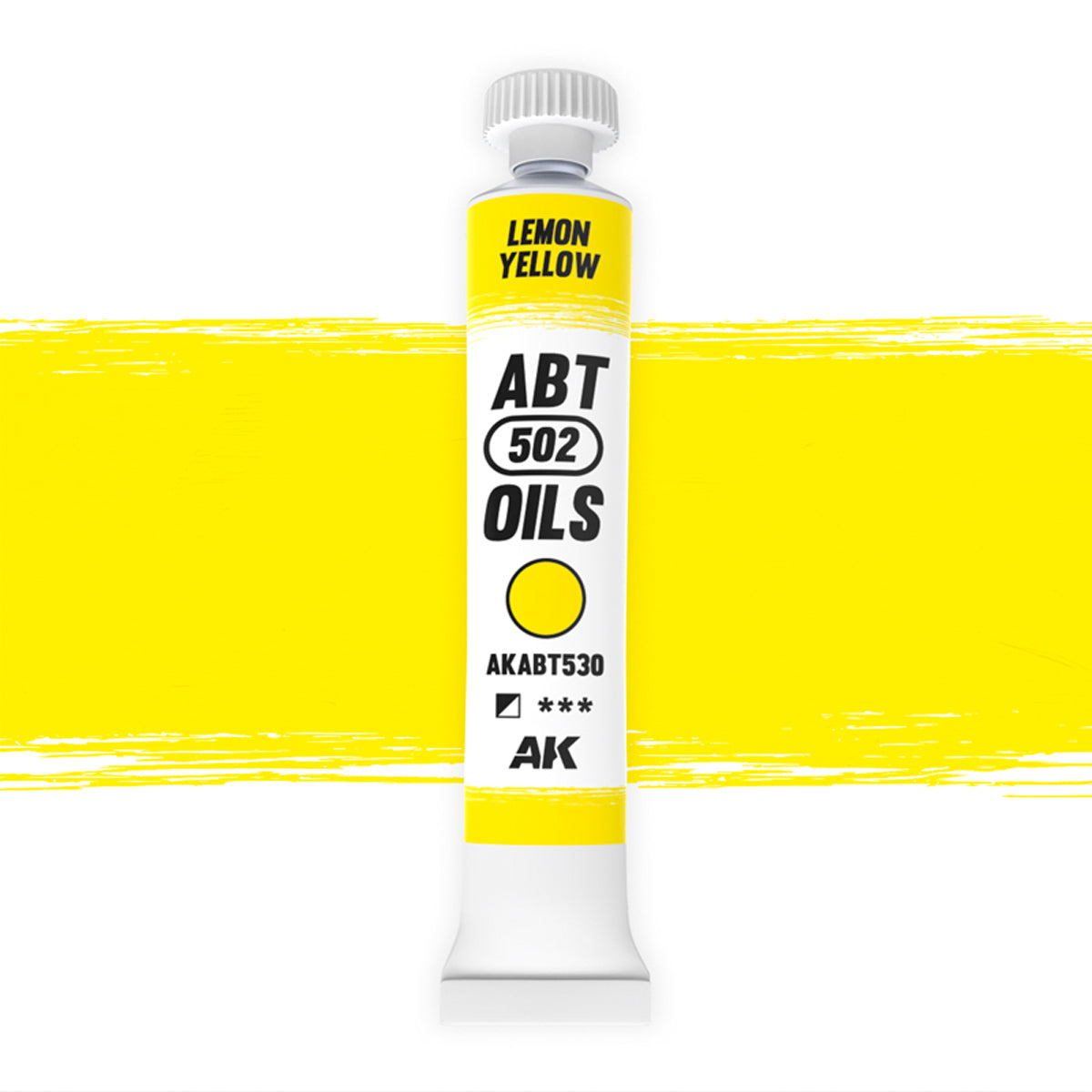 Abteilung 502 Oil Paint - Lemon Yellow - Loaded Dice