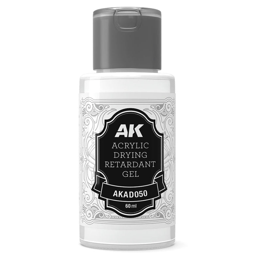 AK Interactive Dense Acrylic Drying Retardant Gel 60ml - Loaded Dice