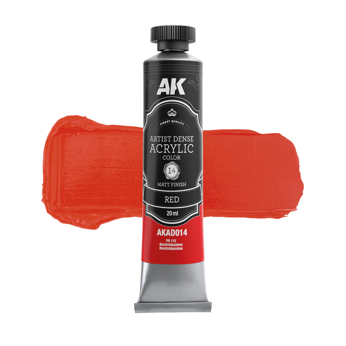 AK Interactive Dense Acrylic Red - Loaded Dice