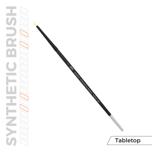 AK Interactive SYNTHETIC TABLETOP BRUSH - 1 - Loaded Dice