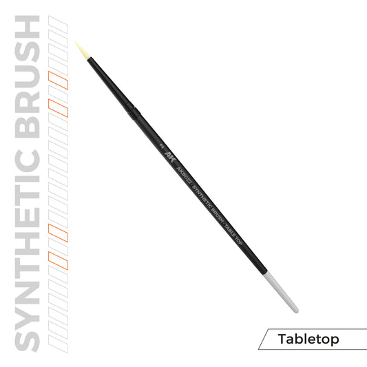 AK Interactive SYNTHETIC TABLETOP BRUSH - 2 - Loaded Dice