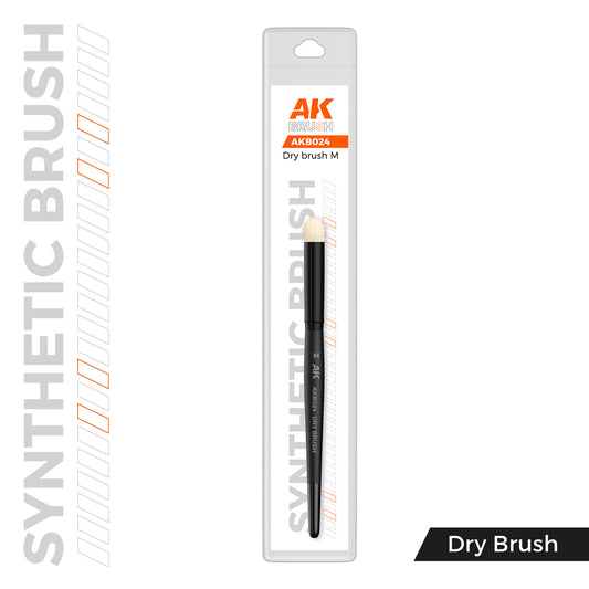 AK Interactive SYNTHETIC DRY BRUSH - M - Loaded Dice