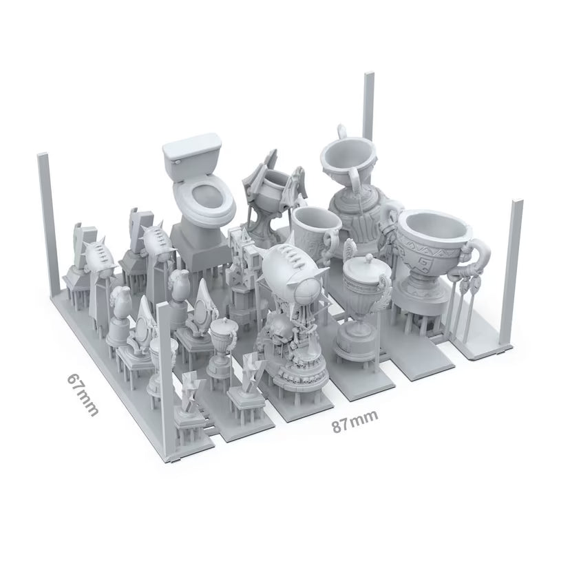 AK Interactive Fantasy Football Trophies Diorama Basing Bits