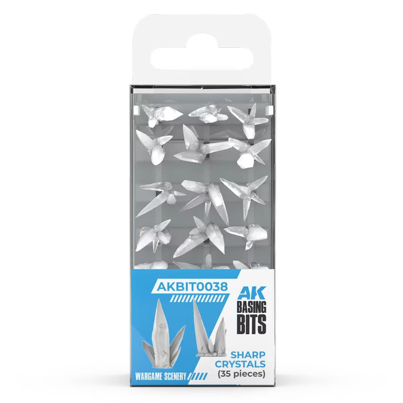 AK Interactive Sharp Crystals Diorama Basing Bits