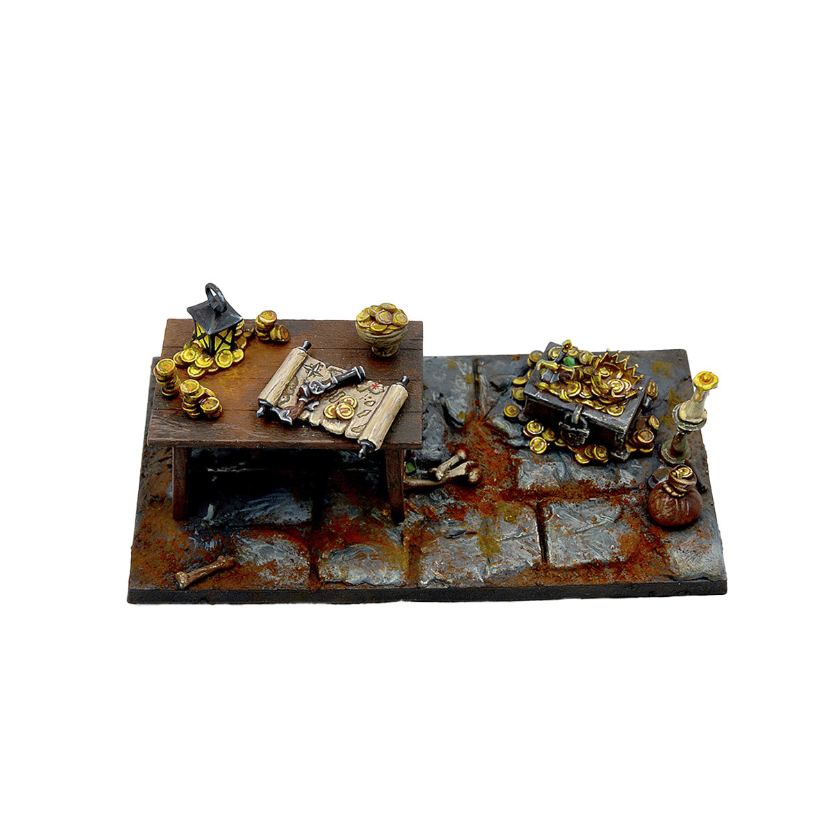 AK Interactive Treasures Diorama Basing Bits