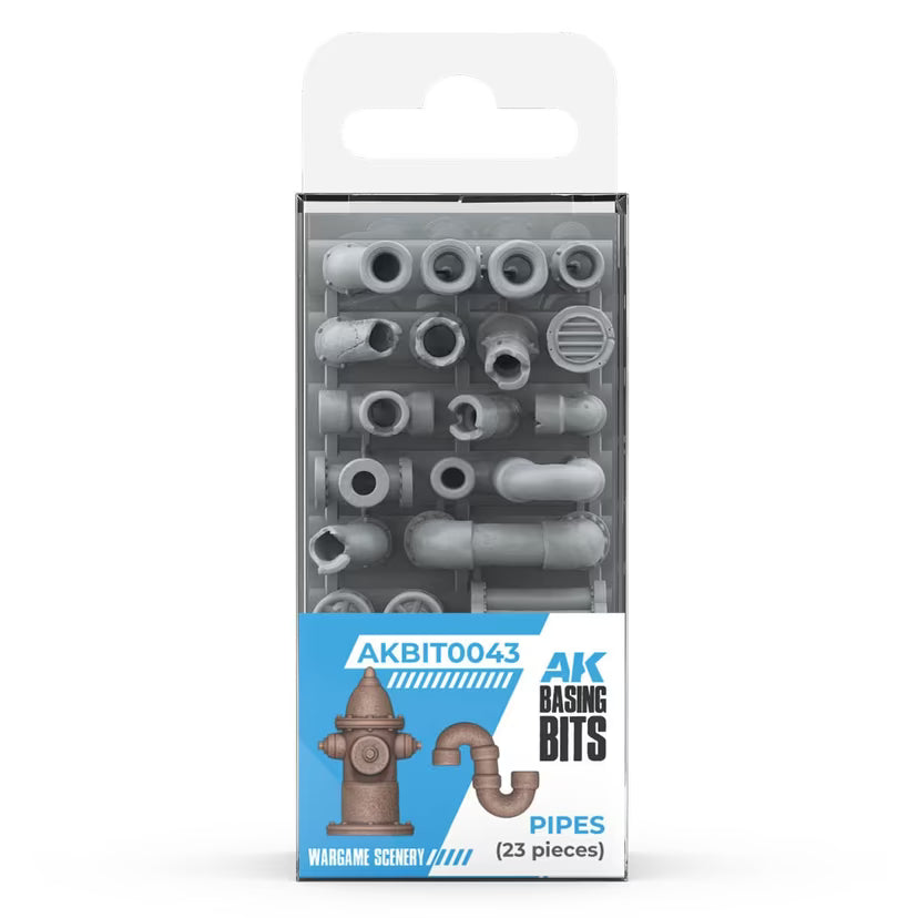 AK Interactive Pipes Diorama Basing Bits