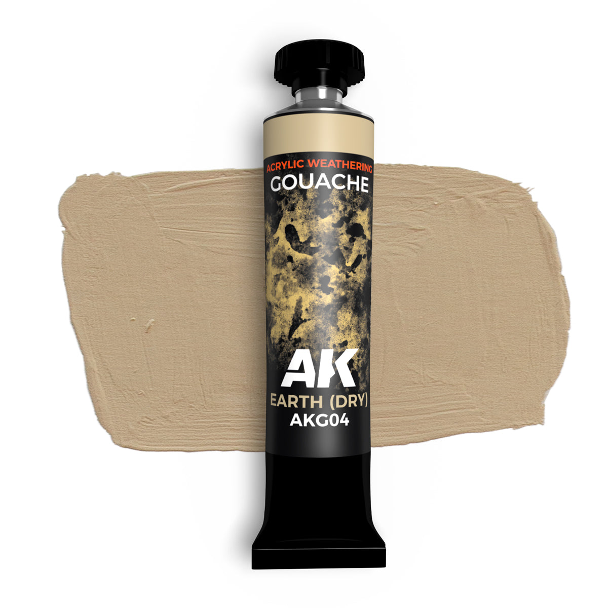 AK Interactive Gouaches Earth (Dry) 20ml. (AKG04) - Loaded Dice
