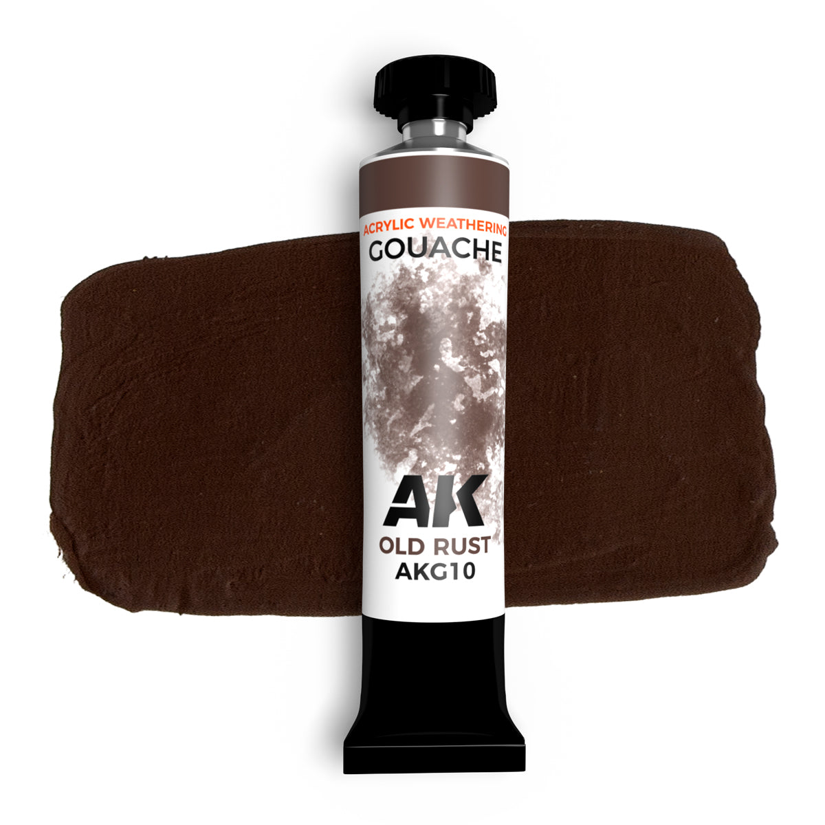 AK Interactive Gouache Old Rust 20ml. (AKG10) - Loaded Dice