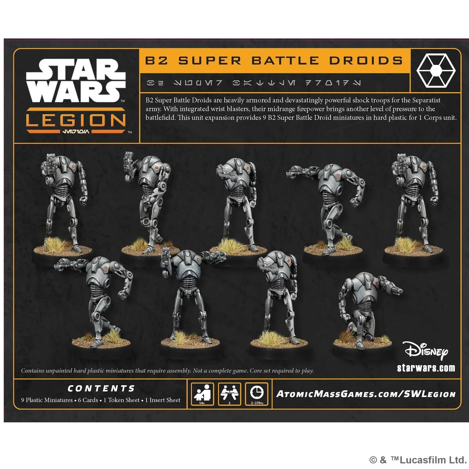 Star Wars: Legion B2 Super Battle Droids - Loaded Dice