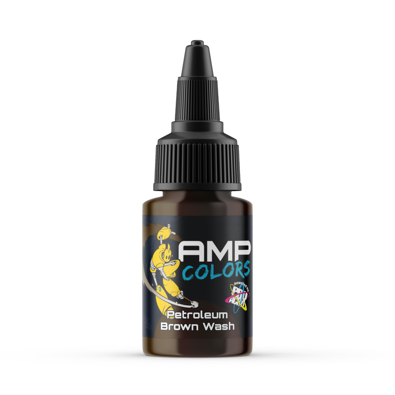 AMP Colors: Pretoleum Brown Wash - 22ml - Loaded Dice
