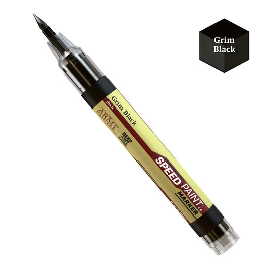 Army Painter Speedpaint Marker: Grim Black