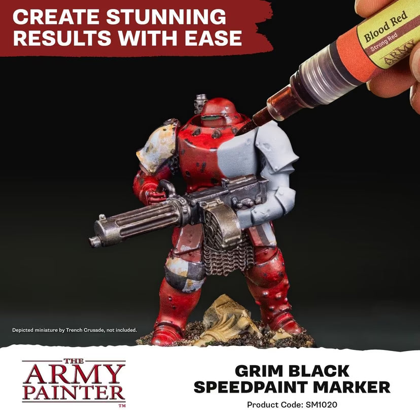 Speedpaint Marker: Grim Black - Loaded Dice
