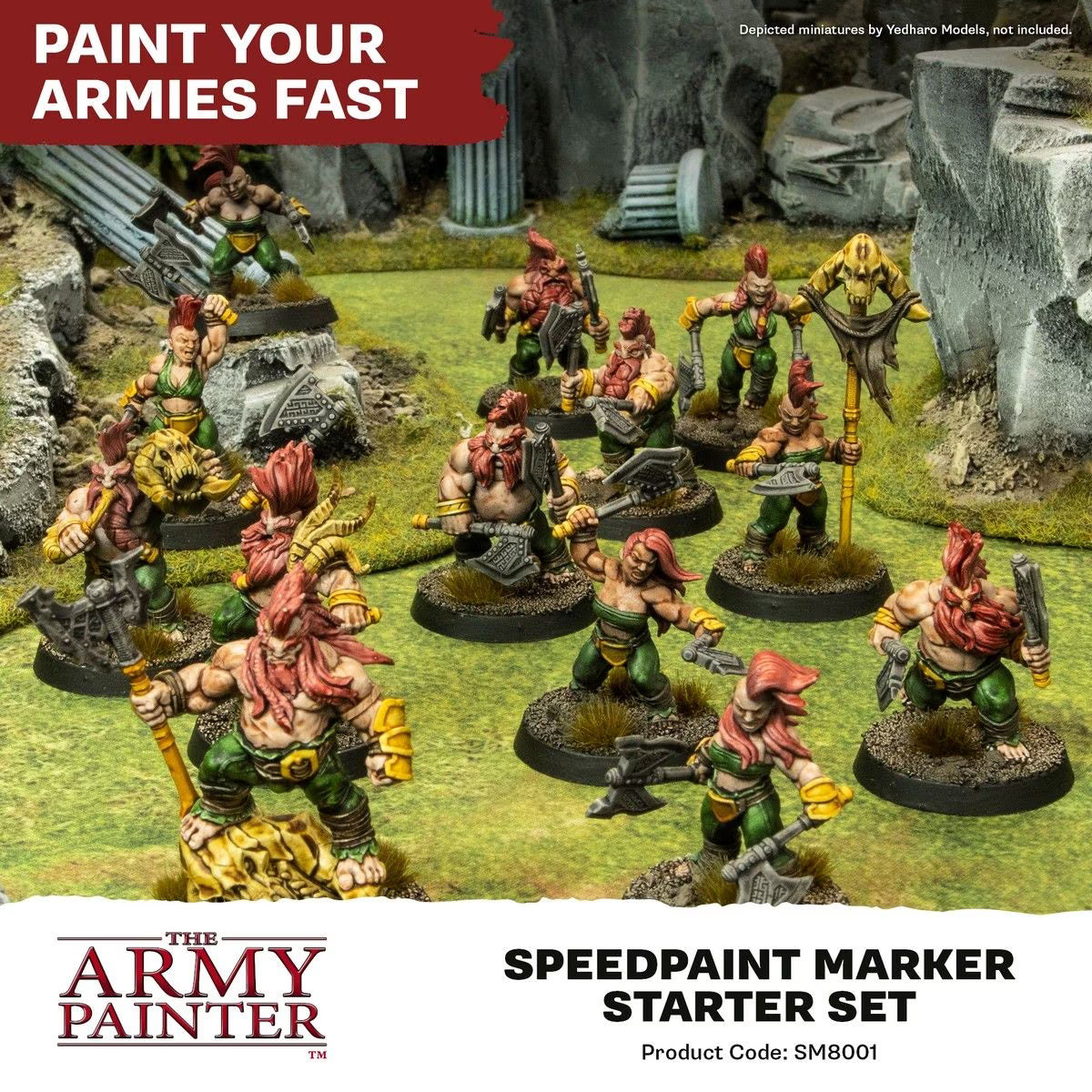 Army Painter Speedpaint Marker: Starter Set - Loaded Dice