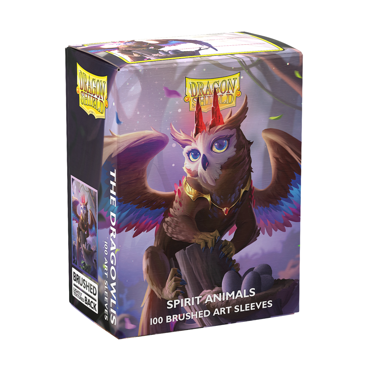Dragon Shield Brushed Art Sleeves 100pk The Dragowlis