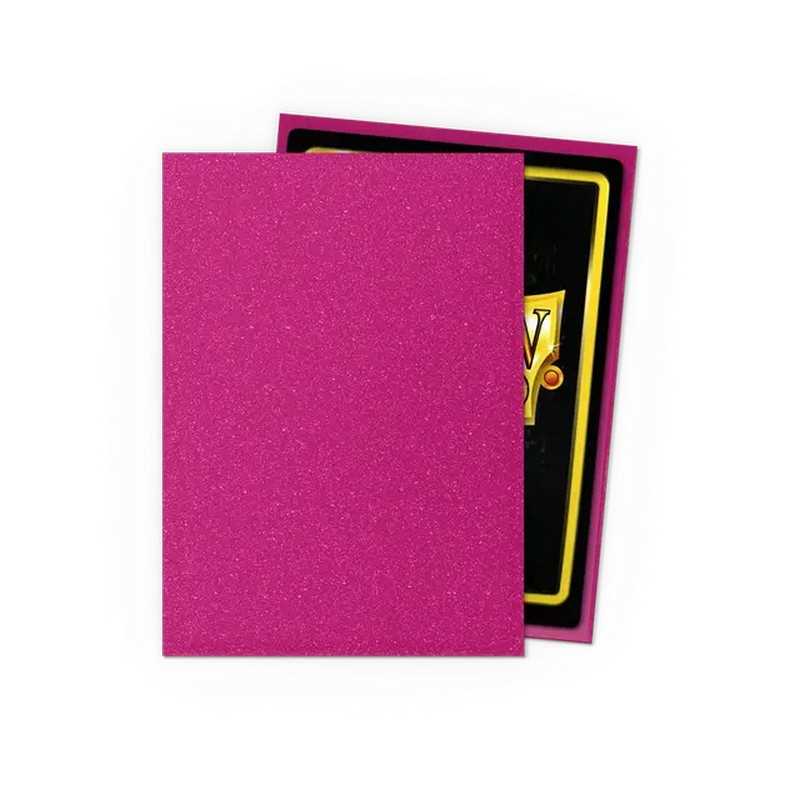 Dragon Shield Matte Standard Sleeves - Sparkles Pink Sapphire (100 ct.)