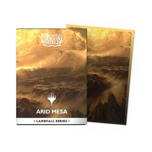 Dragon Shield Magic: The Gathering Matte Dual Art Sleeves: Landfall Series - Arid Mesa (100ct.) - Loaded Dice
