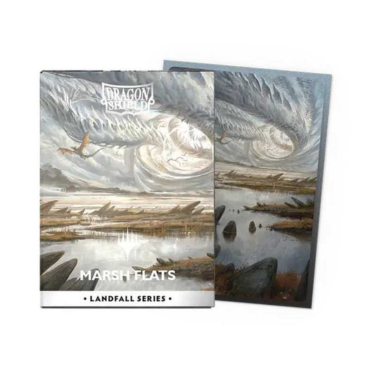 Dragon Shield Magic: The Gathering Matte Dual Art Sleeves: Landfall Series - Marsh Flats (100ct.) - Loaded Dice