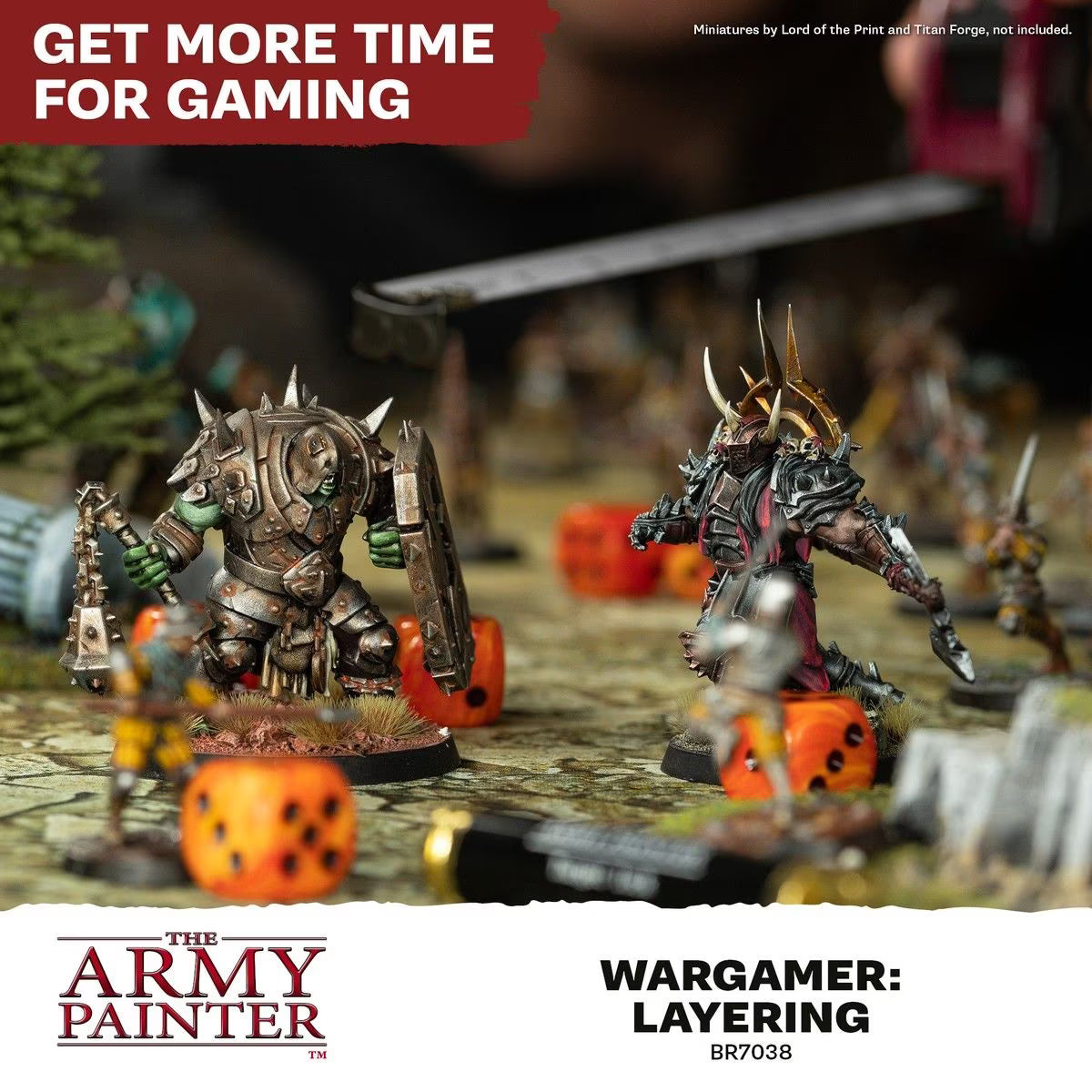 Army Painter Wargamer: Layering Brush - Loaded Dice