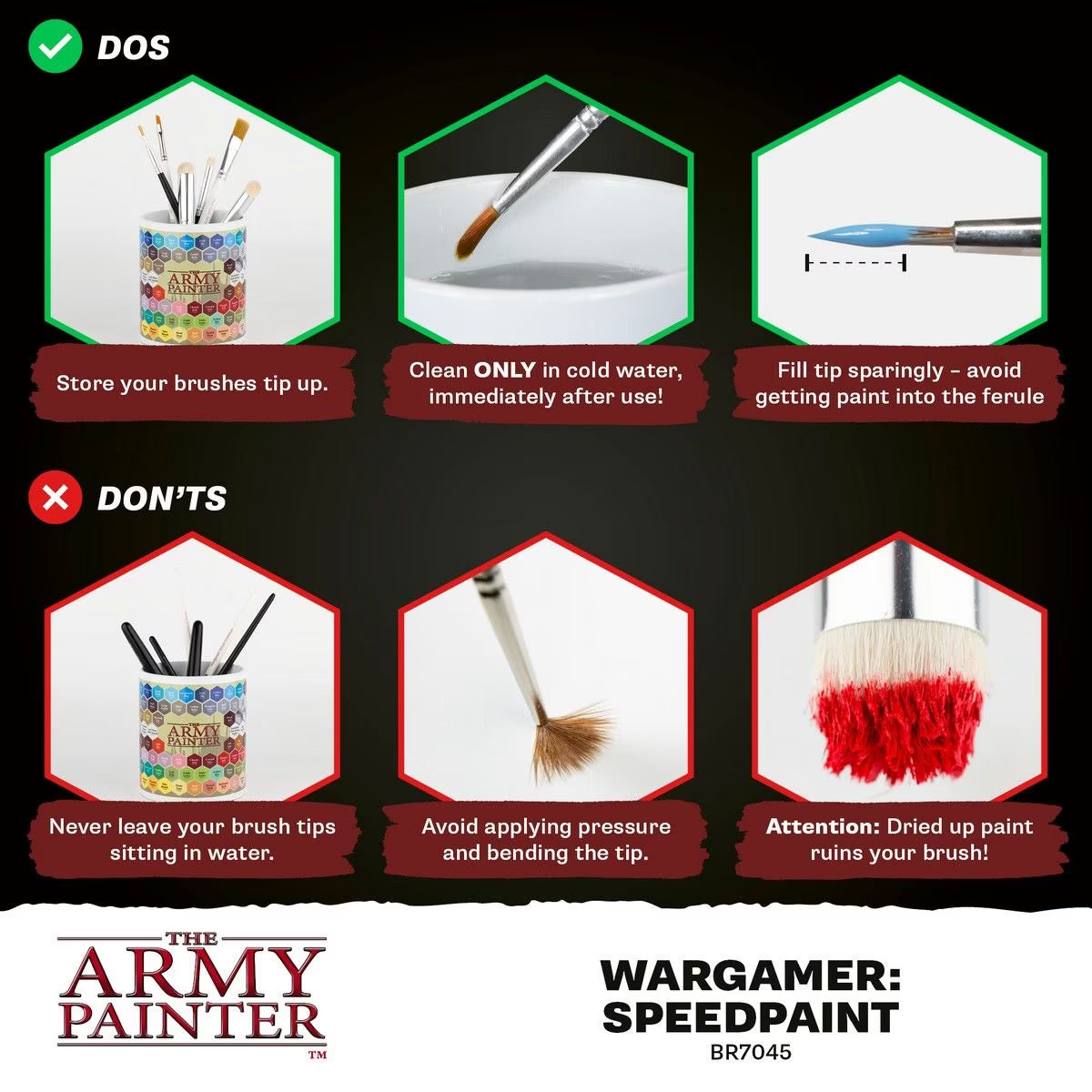 Army Painter Wargamer: Speedpaint Brush - Loaded Dice