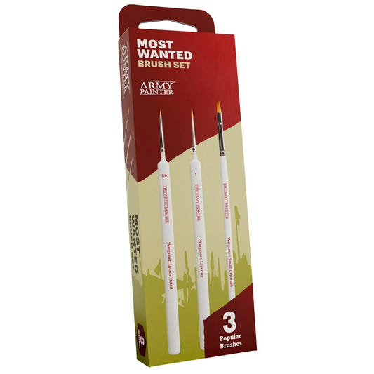 Army Painter - Most Wanted Brush Set miniature painting brush